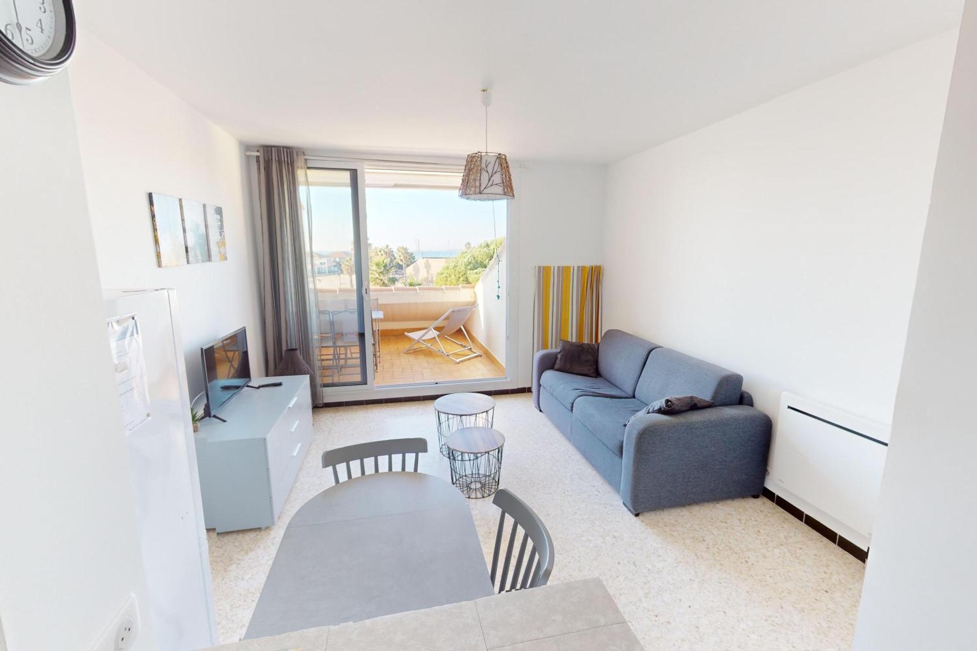 Appartement T2 Vue Plage Meze Proche Sete Dış mekan fotoğraf