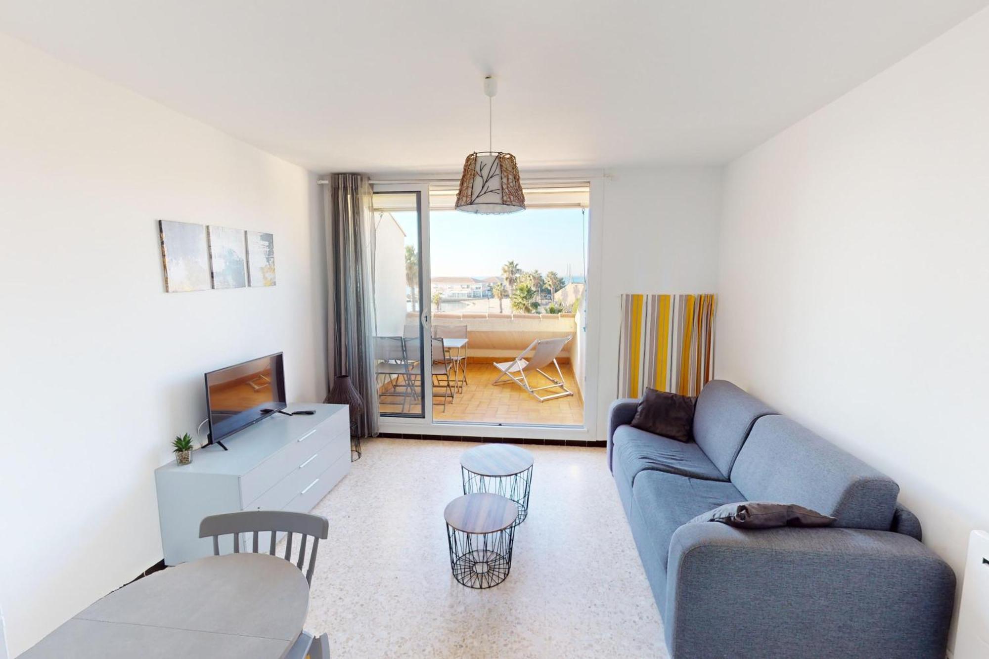 Appartement T2 Vue Plage Meze Proche Sete Dış mekan fotoğraf
